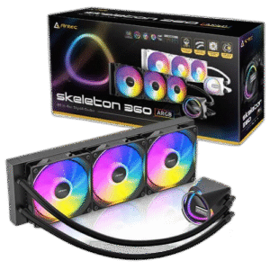 קירור נוזלי משולש Antec SKELETON 360 ARGB Black INTEL/AMD