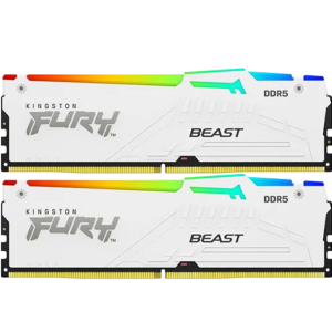 Kingston Fury Beast White RGB Expo 64GB 2X32 6000MHZ DDR5 CL30