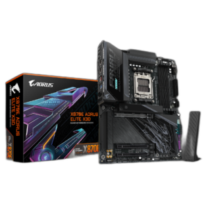 לוח אם Gigabyte X870E AORUS ELITE X3D DDR5 AM5 ATX WIFI7