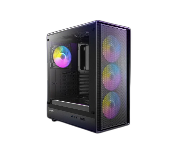 מארז Antec VX510 ARGB Mid-Tower Gaming Case ATX 4X120nn ARGB Fans