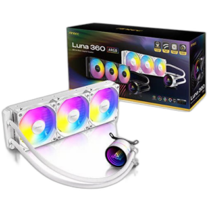 קירור נוזלי משולש Antec LUNA 360 White ARGB